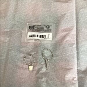 Silver Hoop Earrings